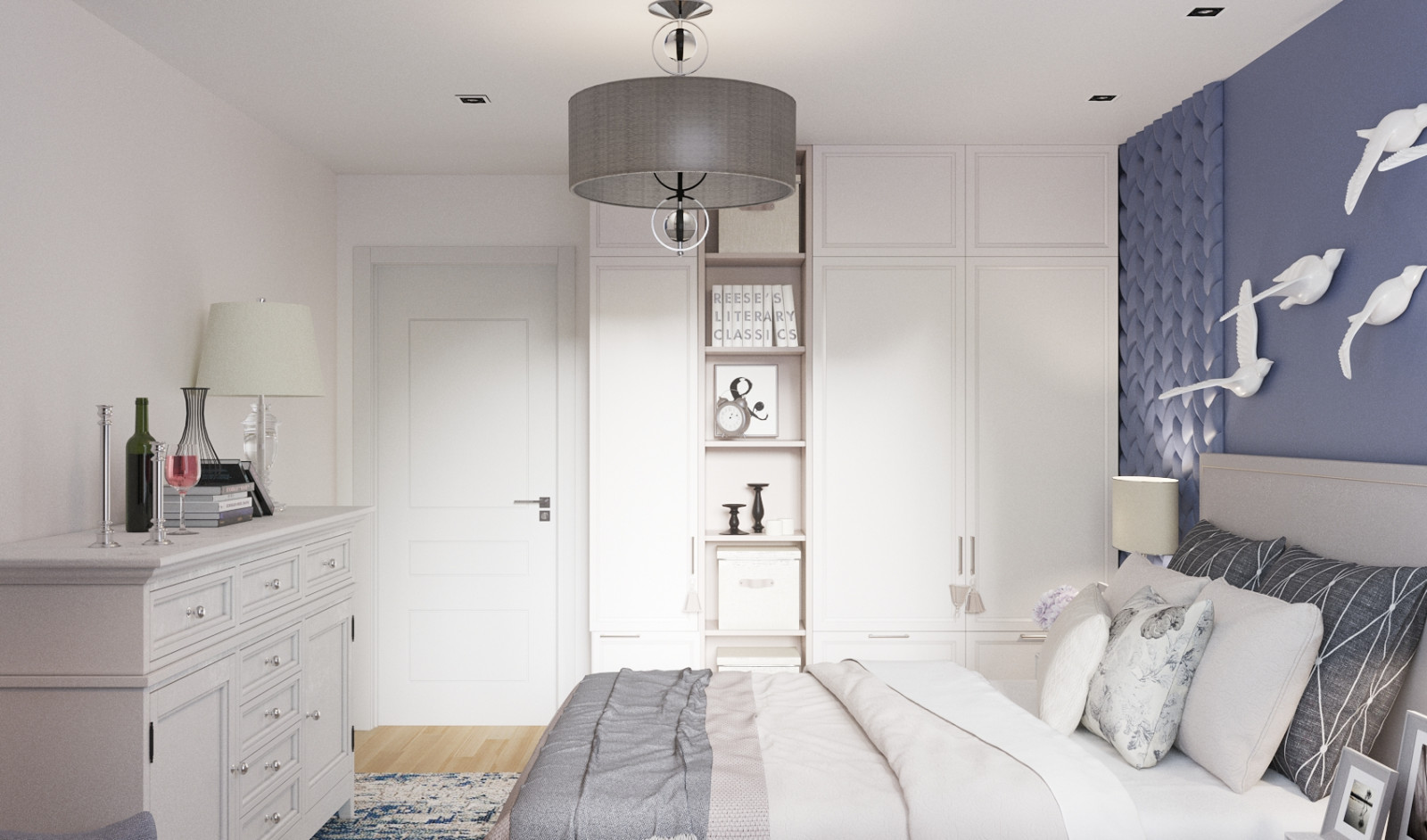 Проект спальни  14 кВ м  г. Саратов