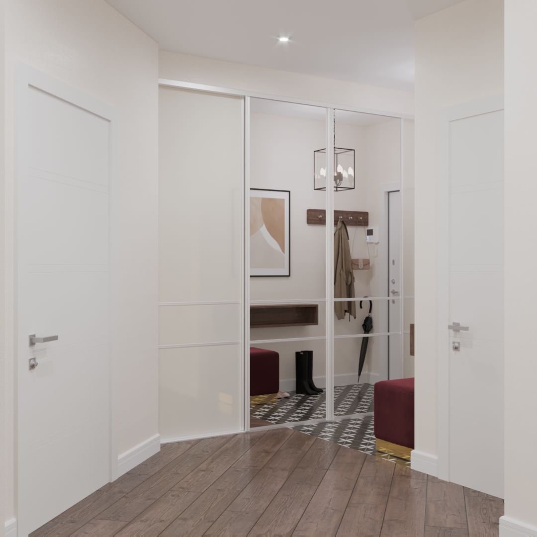 Трехкомнатная квартира в ЖК Жилой квартал