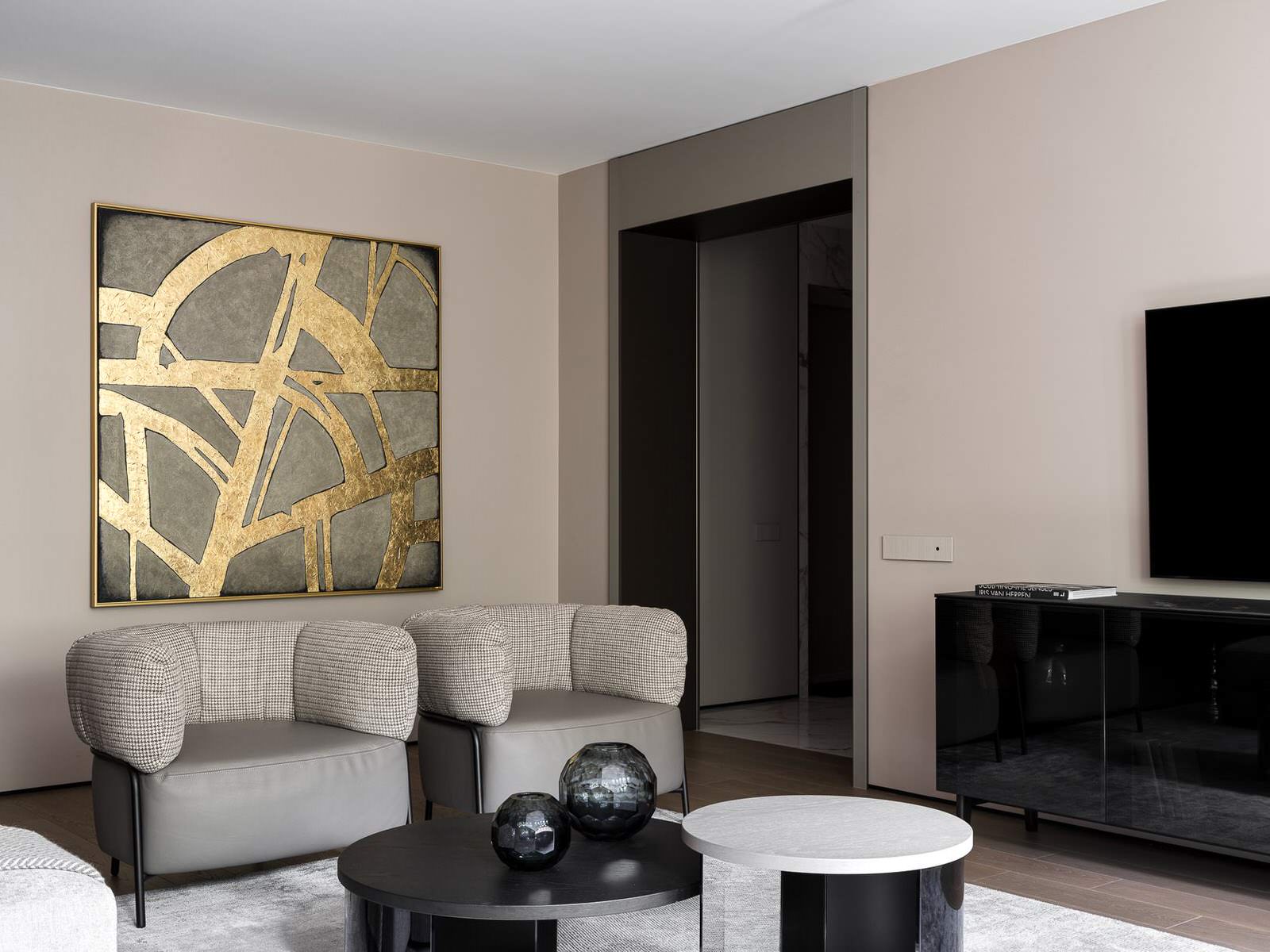 Дизайн квартиры в современном стиле.