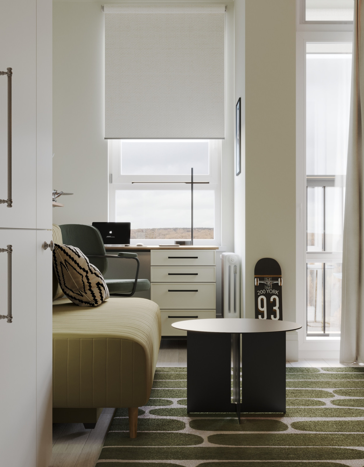 Студия 25 квадратных метра