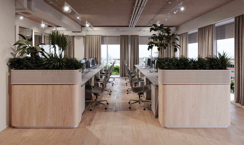 Визуализация офисного помещения