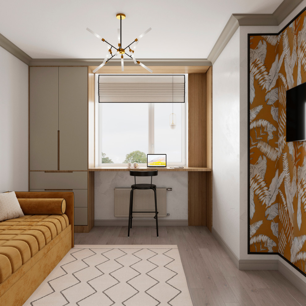 Дизайн-проект квартиры в ЖК "Европейский берег", г.Тюмень