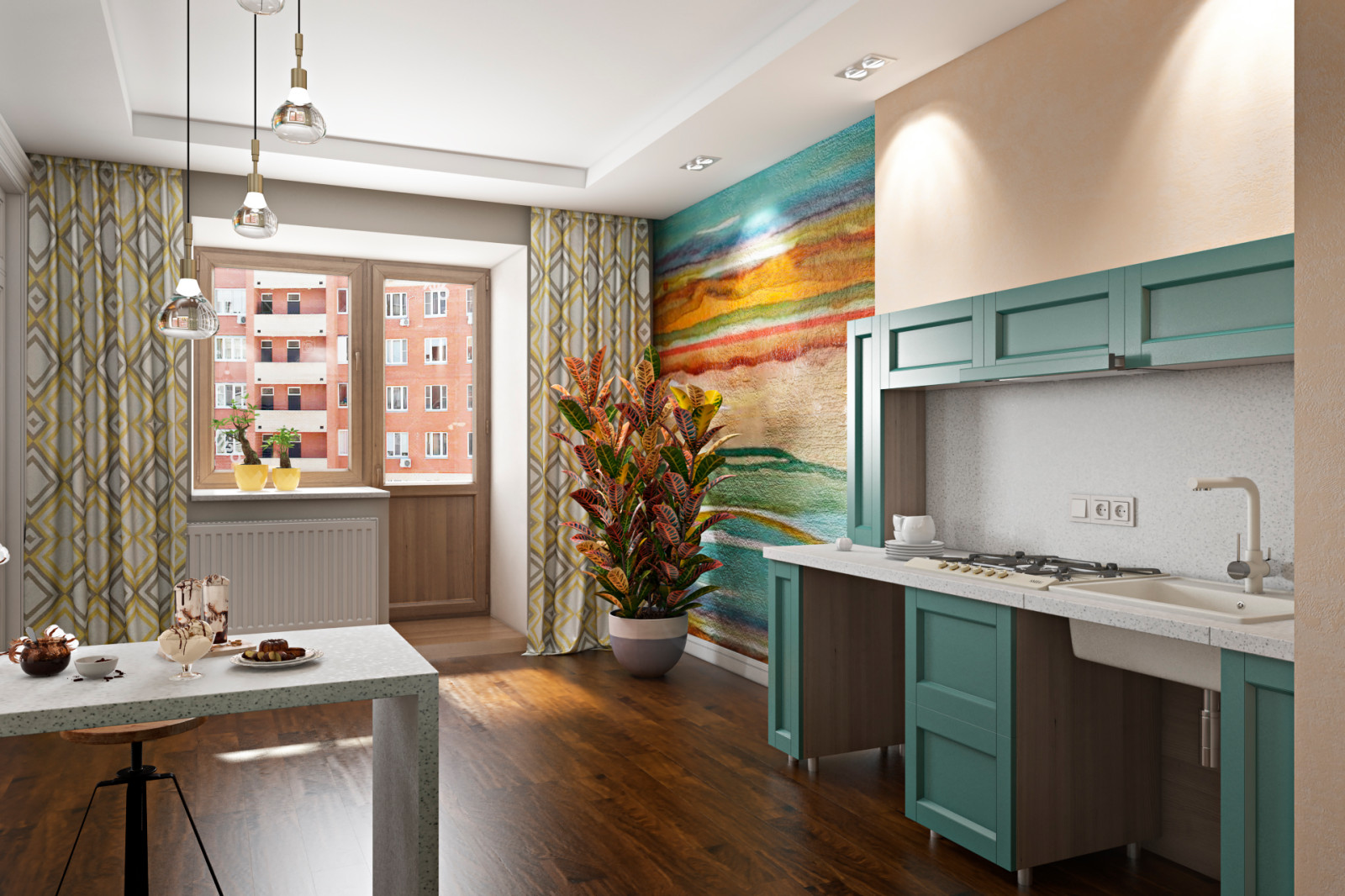 Квартира для инвалида-колясочника.