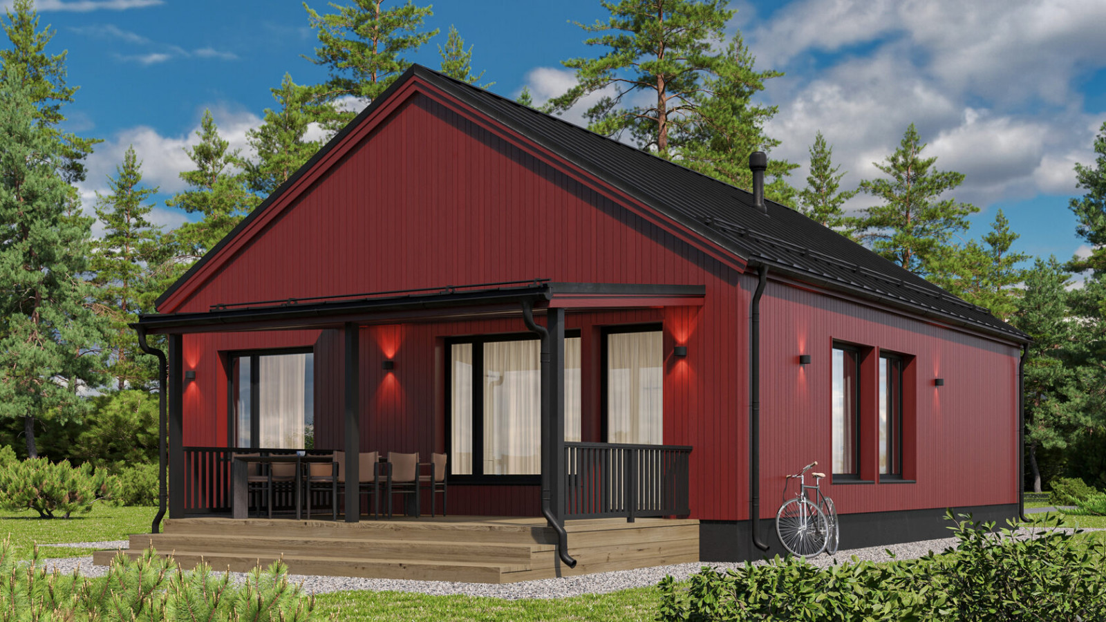 Дом в шведском стиле за 2.5 месяца