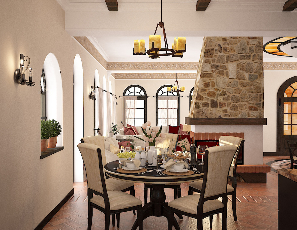 Дом в испанском средиземноморском стиле