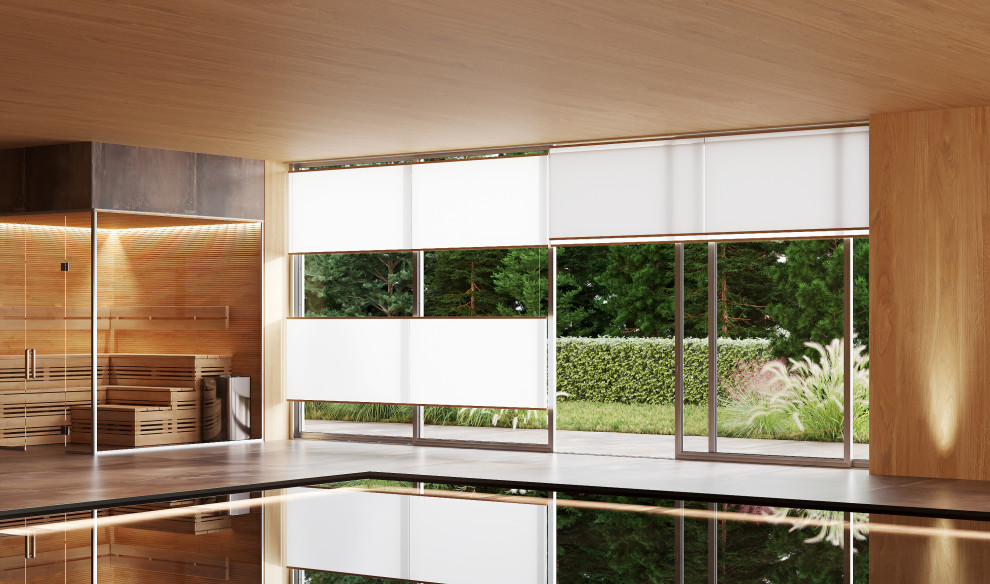 Бассейн в загородном доме