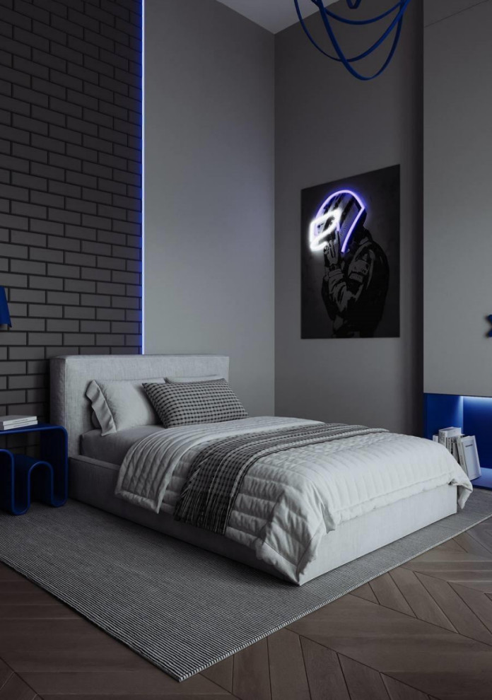 Интерьер квартиры для семьи из 5 человек, 150 м2