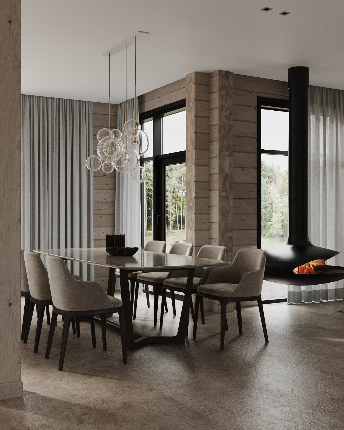 Интерьер загородного дома