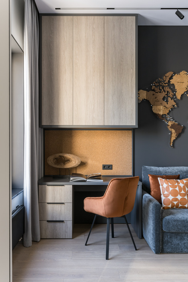 Квартира для активной семьи в минималистичном стиле