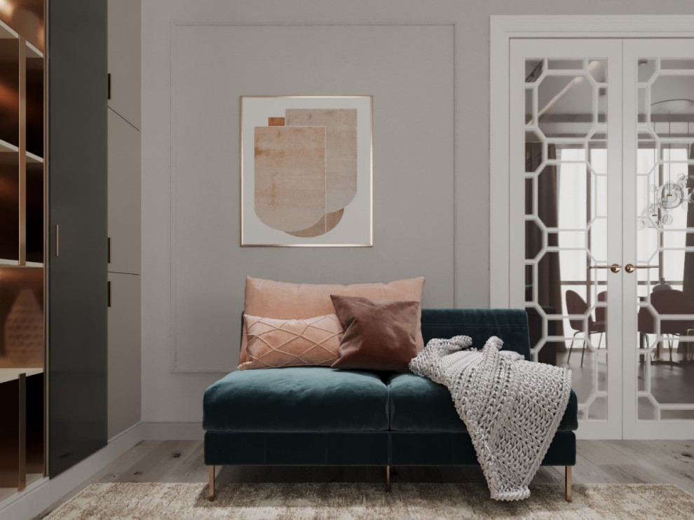 Дизайн проект квартиры "ЖК Кутузовский" 123 м2