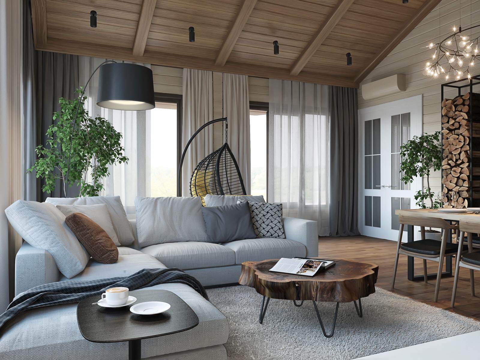 Обложка проекта: Дом в КП Заповедник