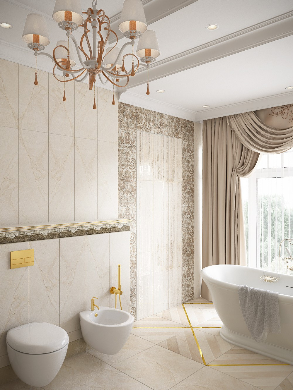 Дом в классическом стиле, посёлок Заостровье, Калининградская область