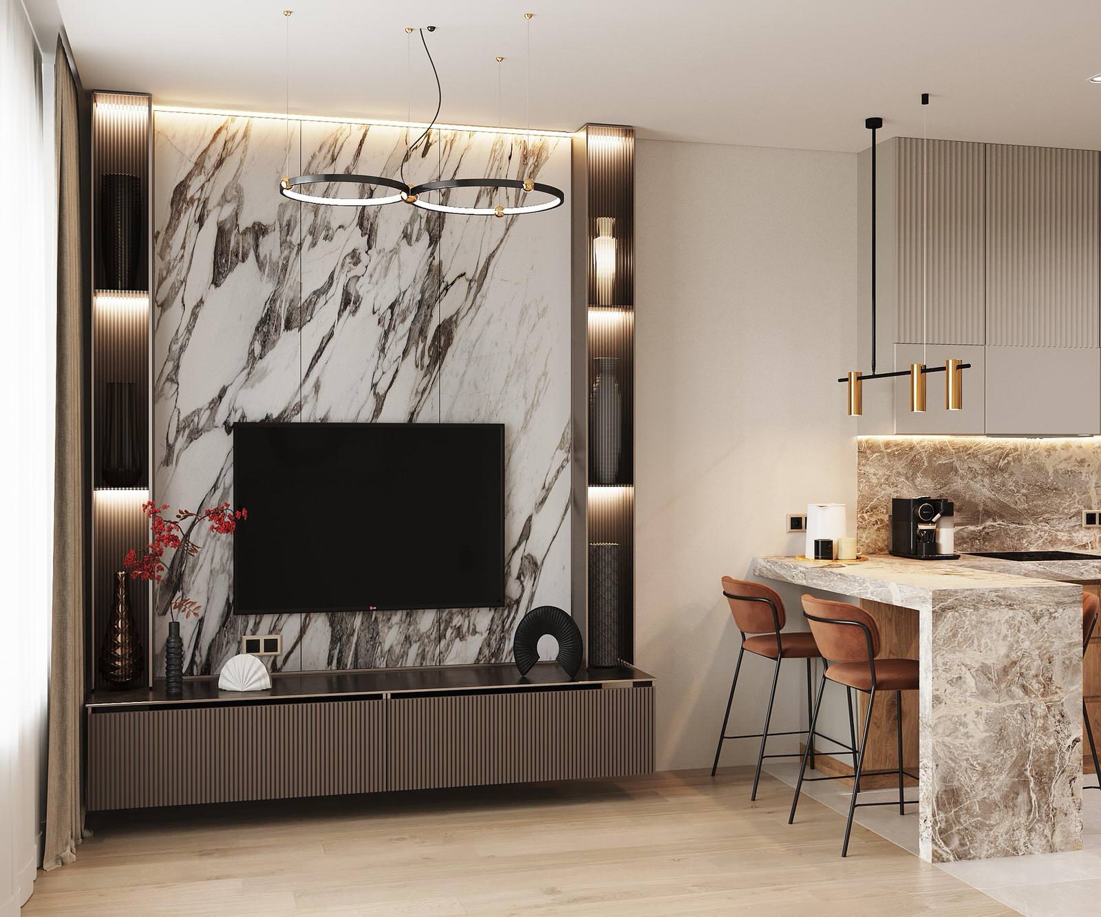 Дизайн проект квартиры на Большой Филевской