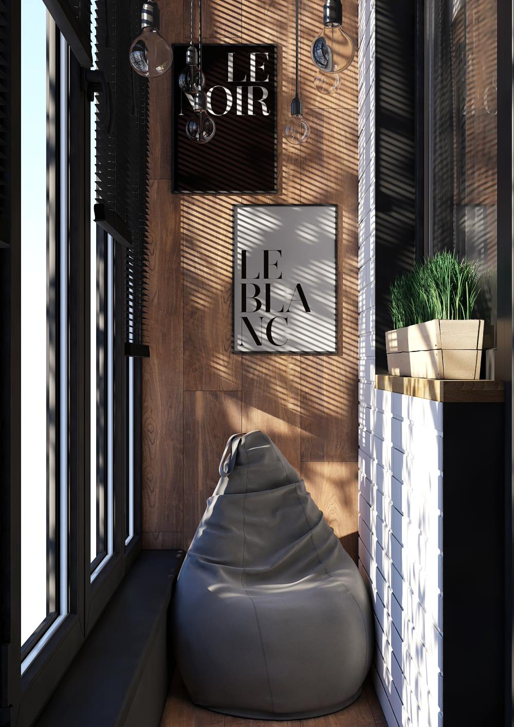 Двухкомнатная квартира в скандинавском стиле, Москва