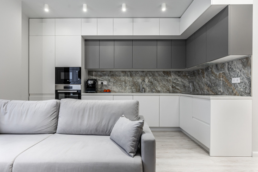 Ремонт кухни-гостиной