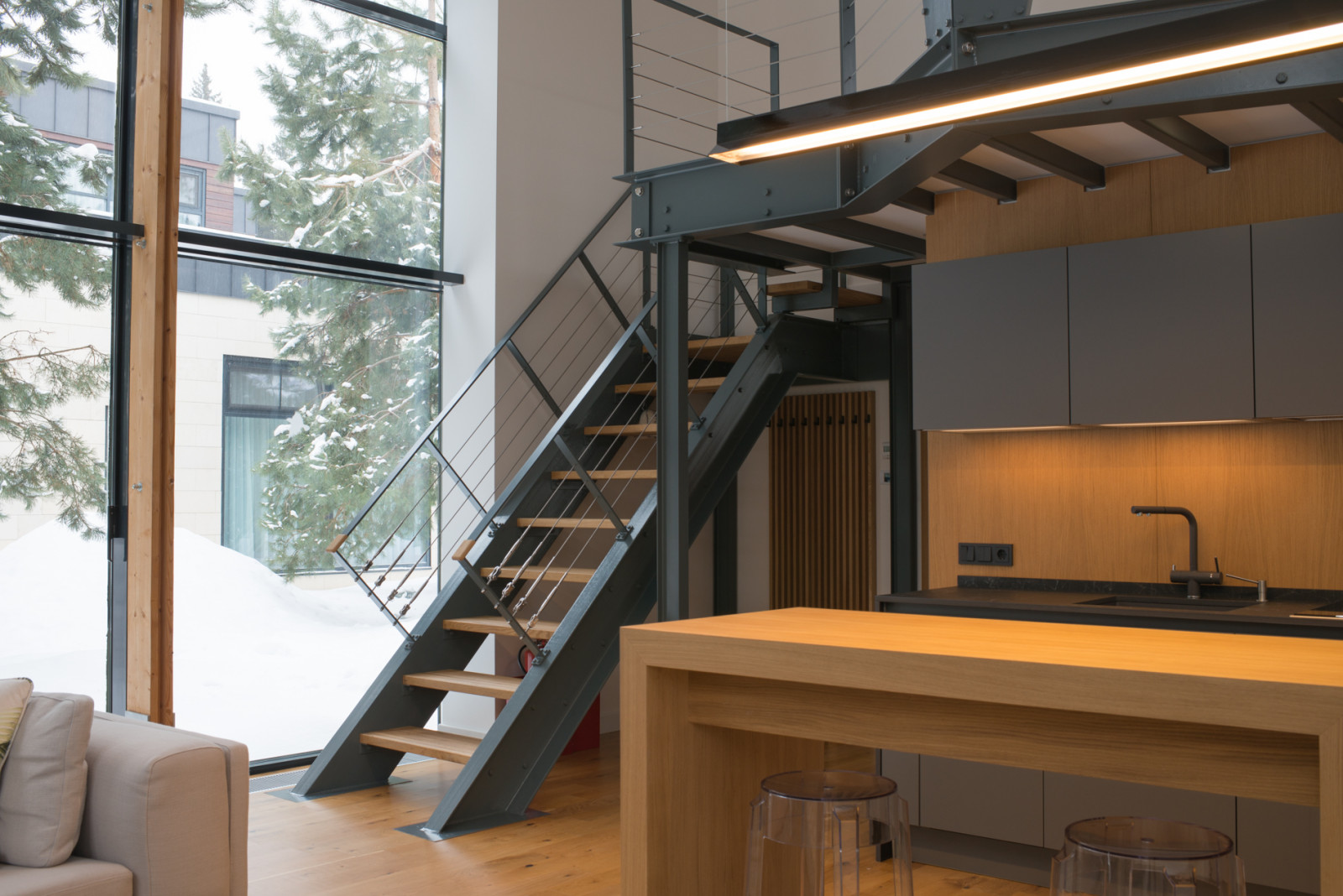 дизайн в стиле лофт