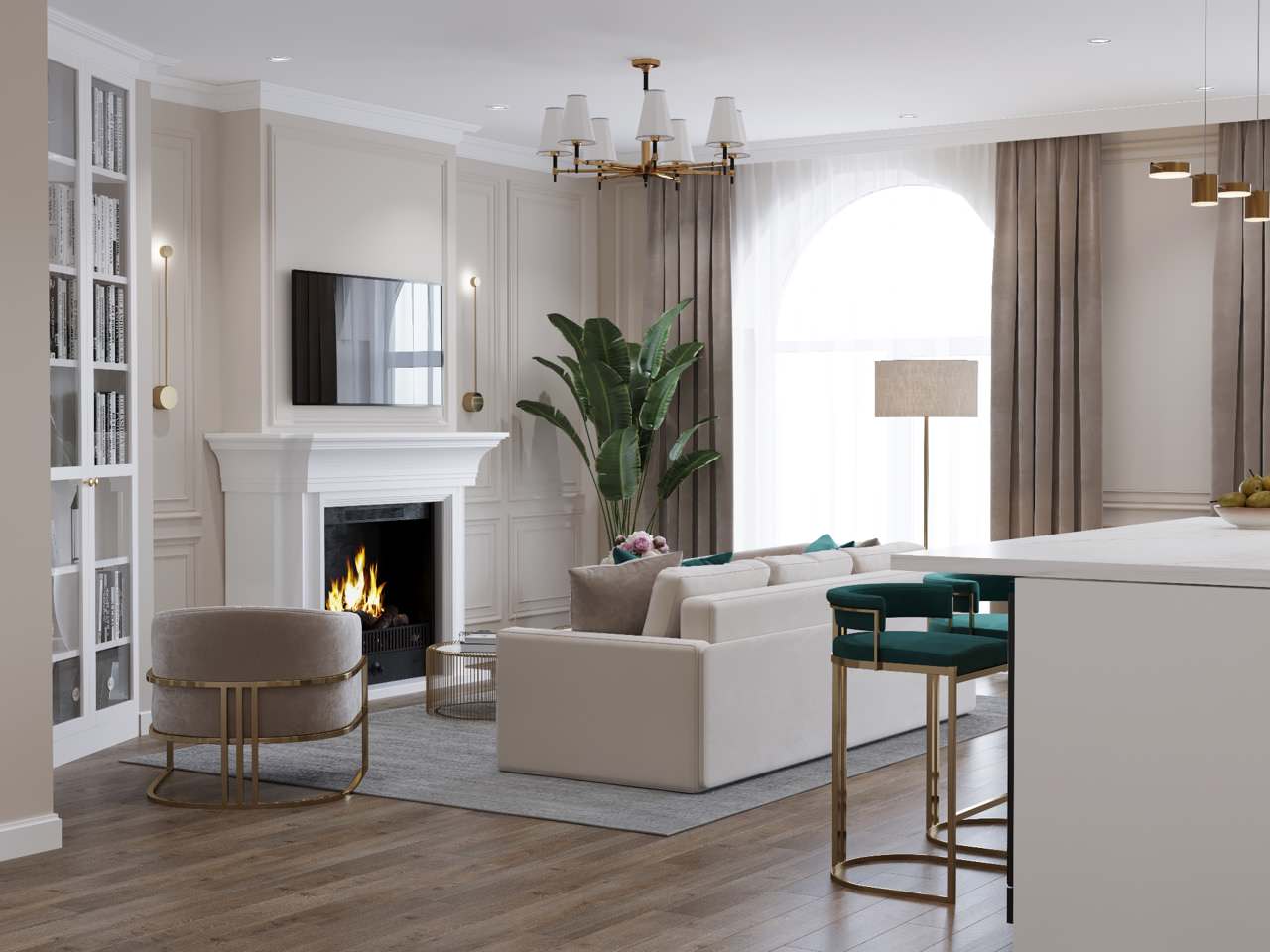 ЖК Зеленая вертикаль, 3 комнаты, 109 м²