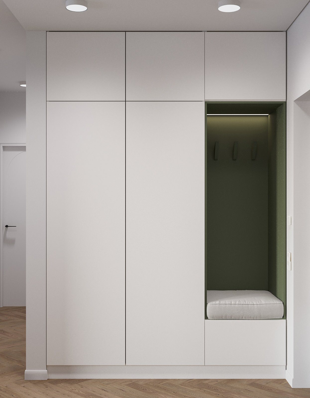 Яркие акценты и универсальная детская: интерьер для молодой семьи с дочкой