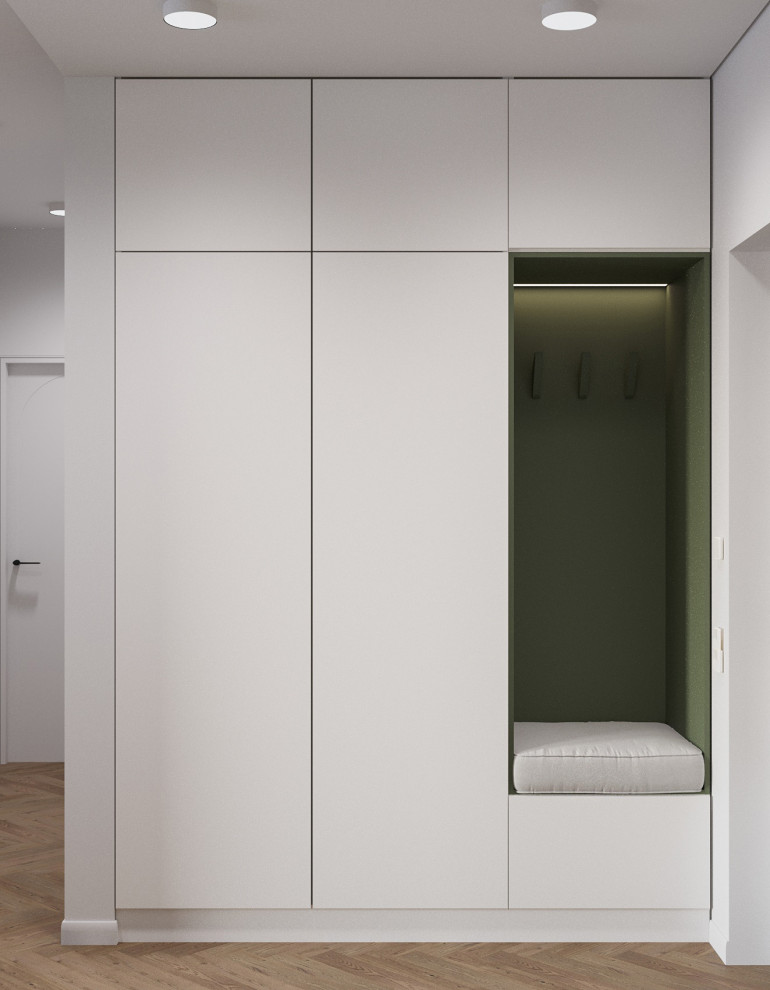 Яркие акценты и универсальная детская: интерьер для молодой семьи с дочкой