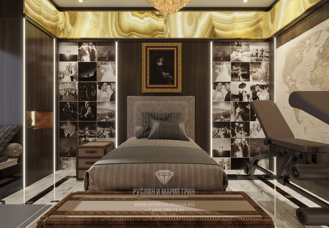 Дизайн элитной двухуровневой квартиры