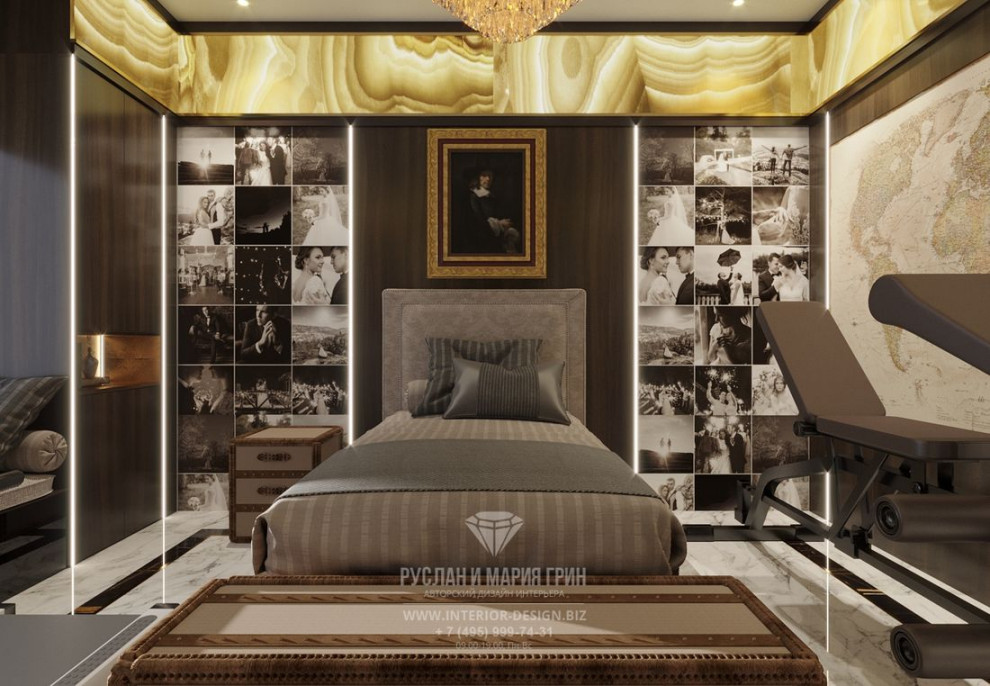 Дизайн элитной двухуровневой квартиры