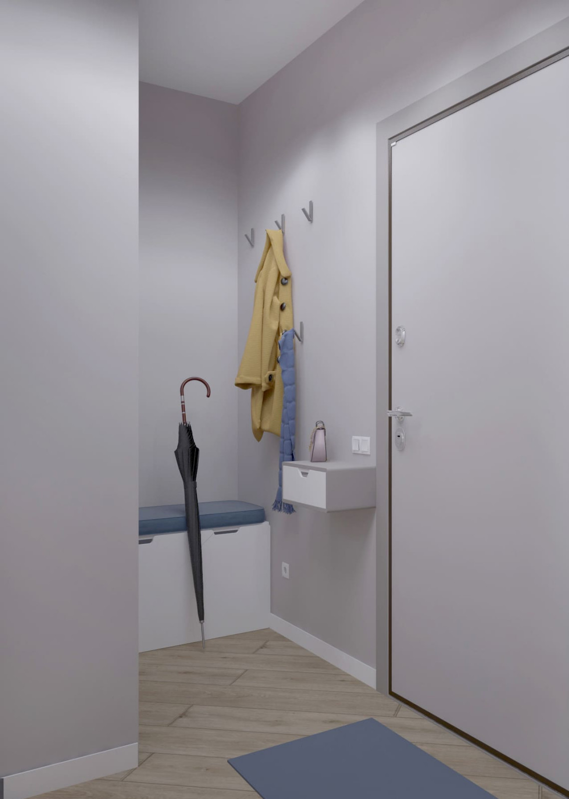 Стильный коридор