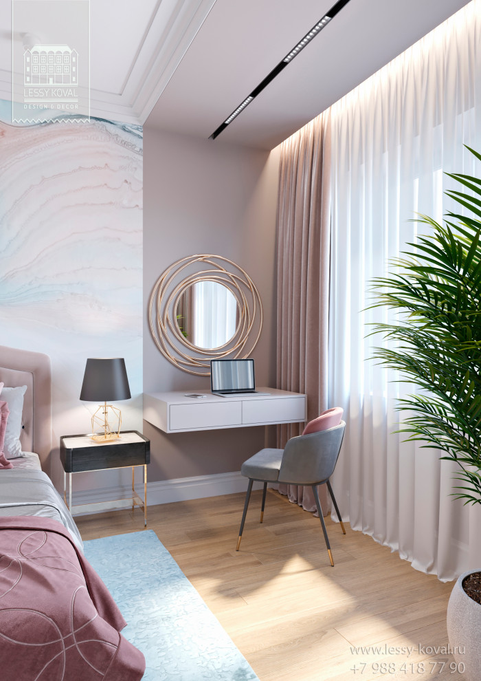 Море и фламинго