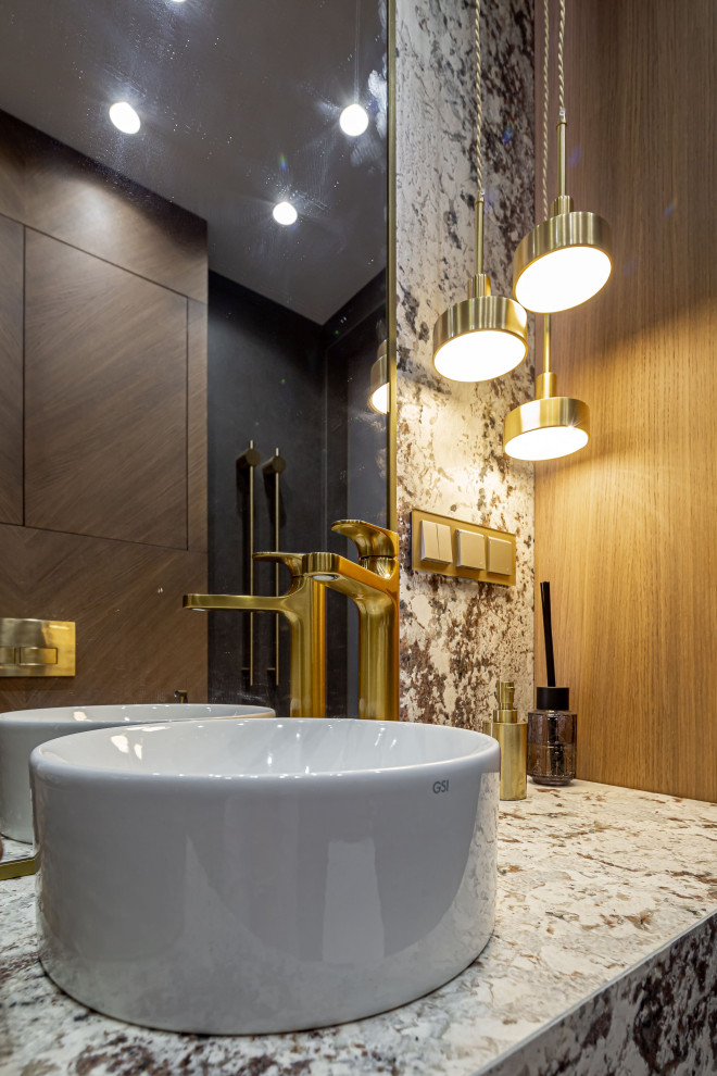 Реализованный дизайн проект четырехкомнатной квартиры 112 кв. м.