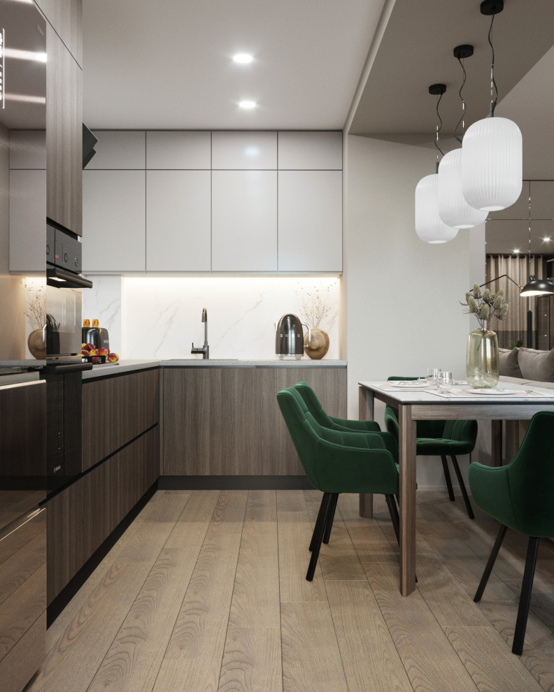 Квартира в современном стиле для стильной семьи