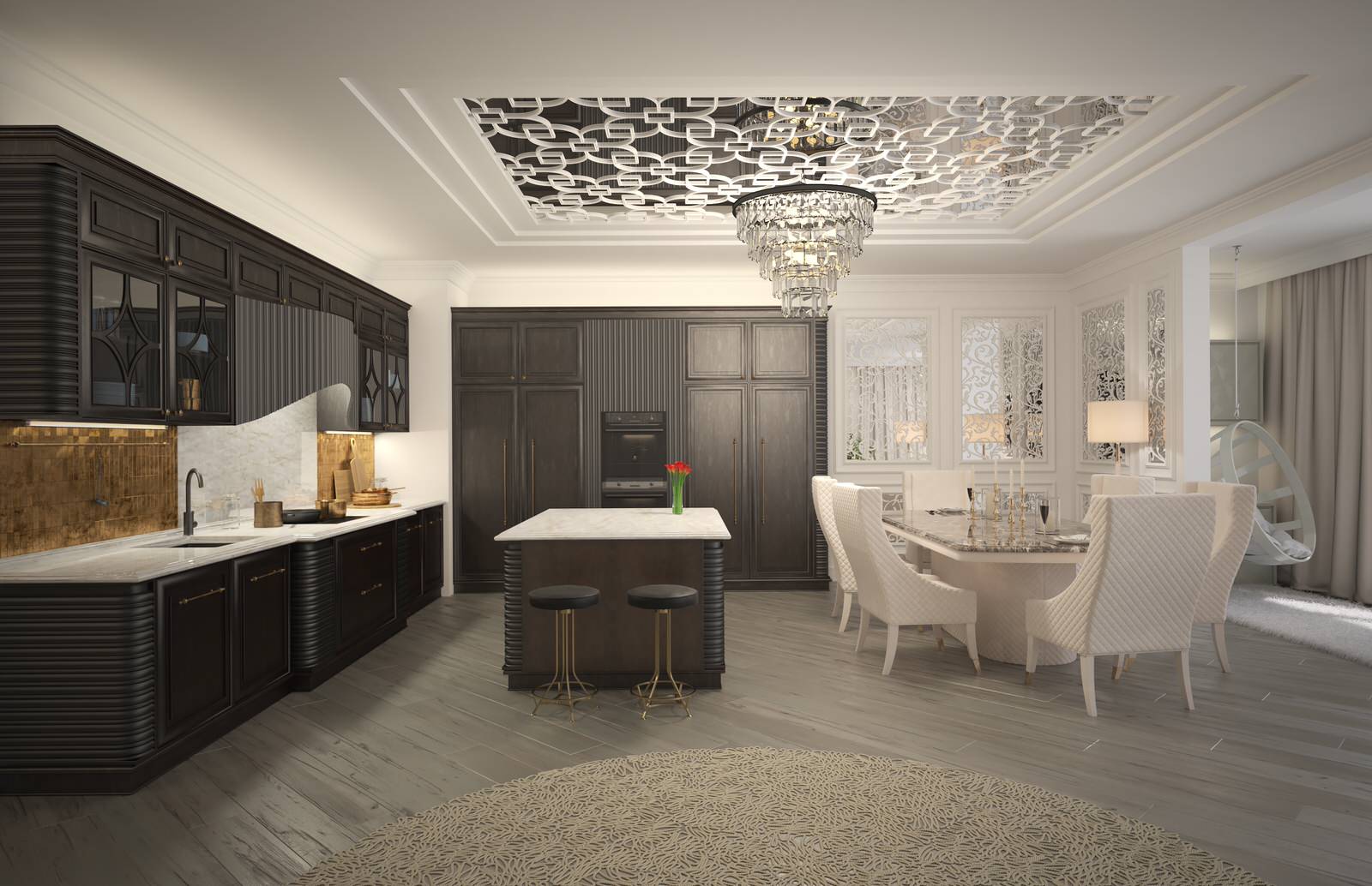 Квартира Ар-деко в ЖК "Family loft". С-Пб.