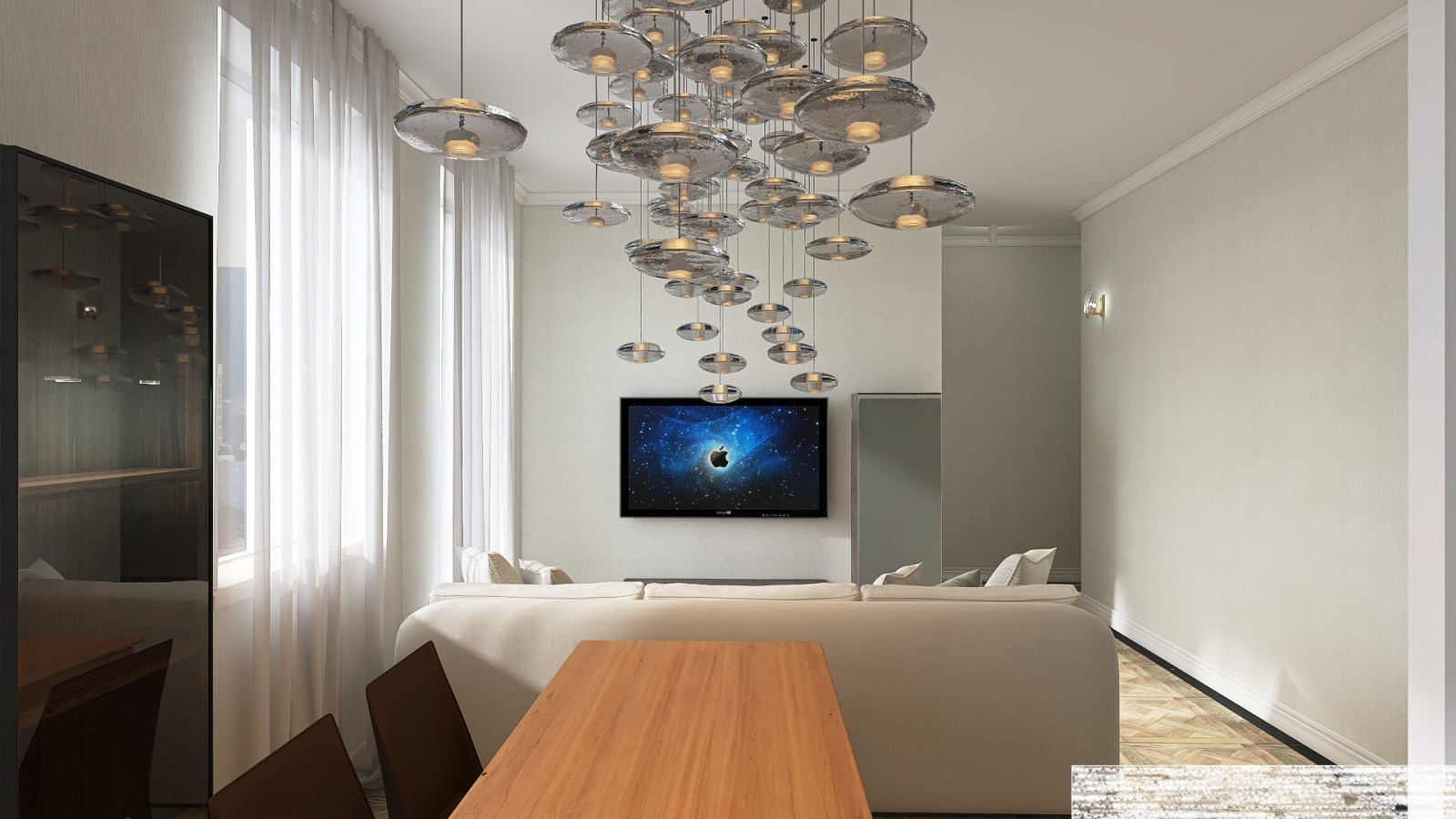 Подбор света в готовый интерьер