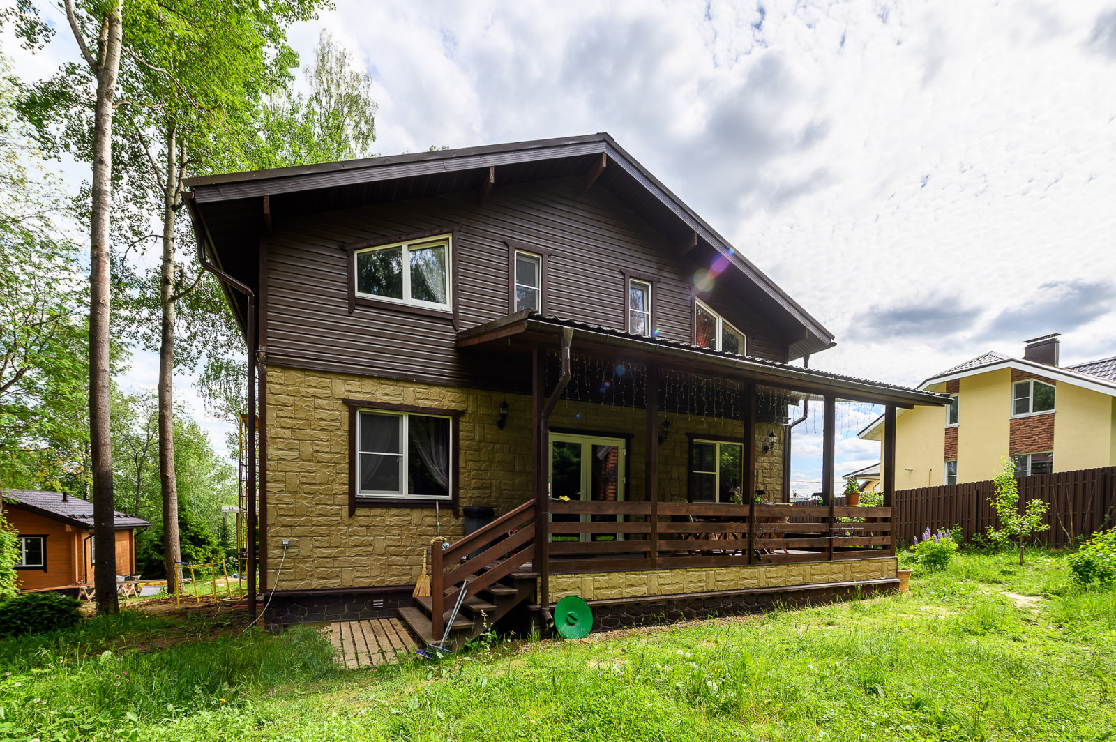 Обложка проекта: отделка дома их каркаса