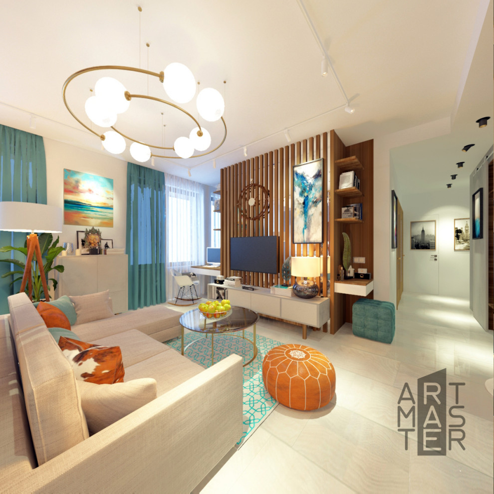 Четырехкомнатная квартира в ЖК Город, Москва