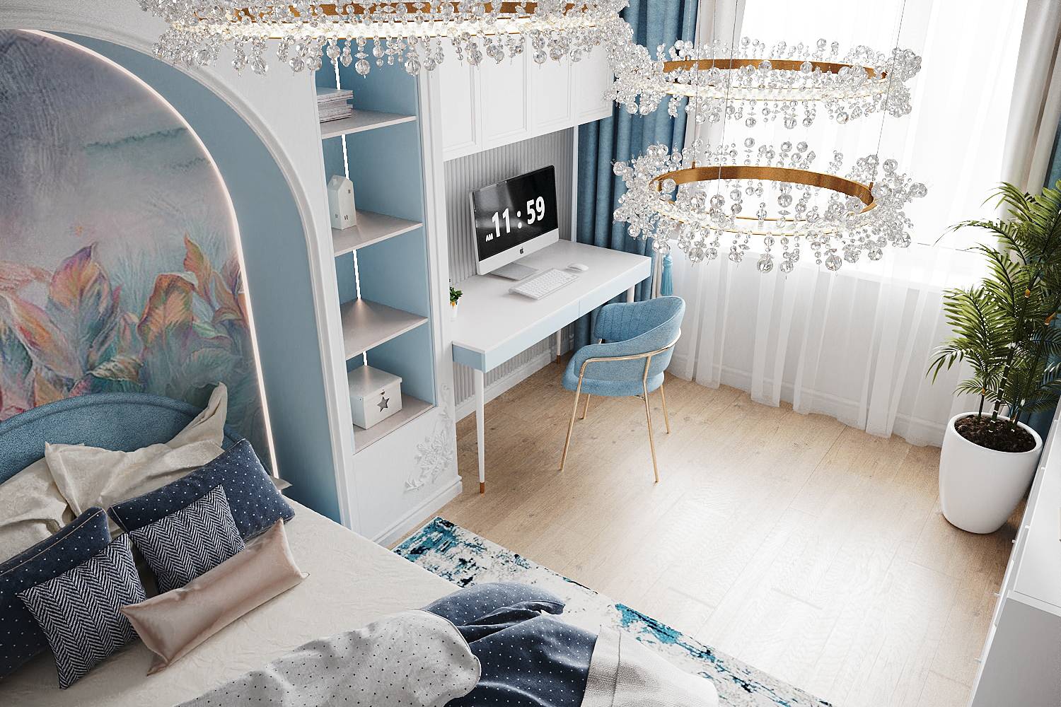 Трехкомнатная квартира в Гурьевске