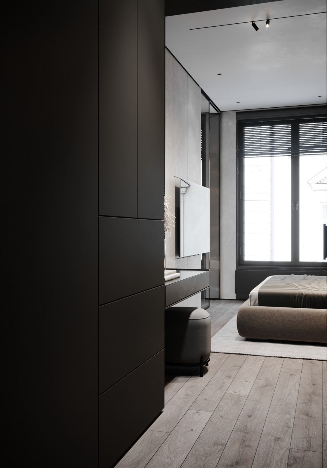 Дизайн интерьера трехкомнатной квартиры в ЖК Futurist