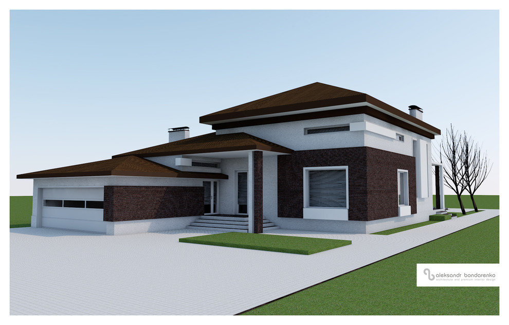 Архитектурный проект коттеджа в г.Краснодаре