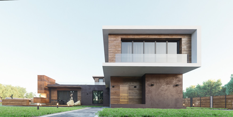 Загородный дом у леса