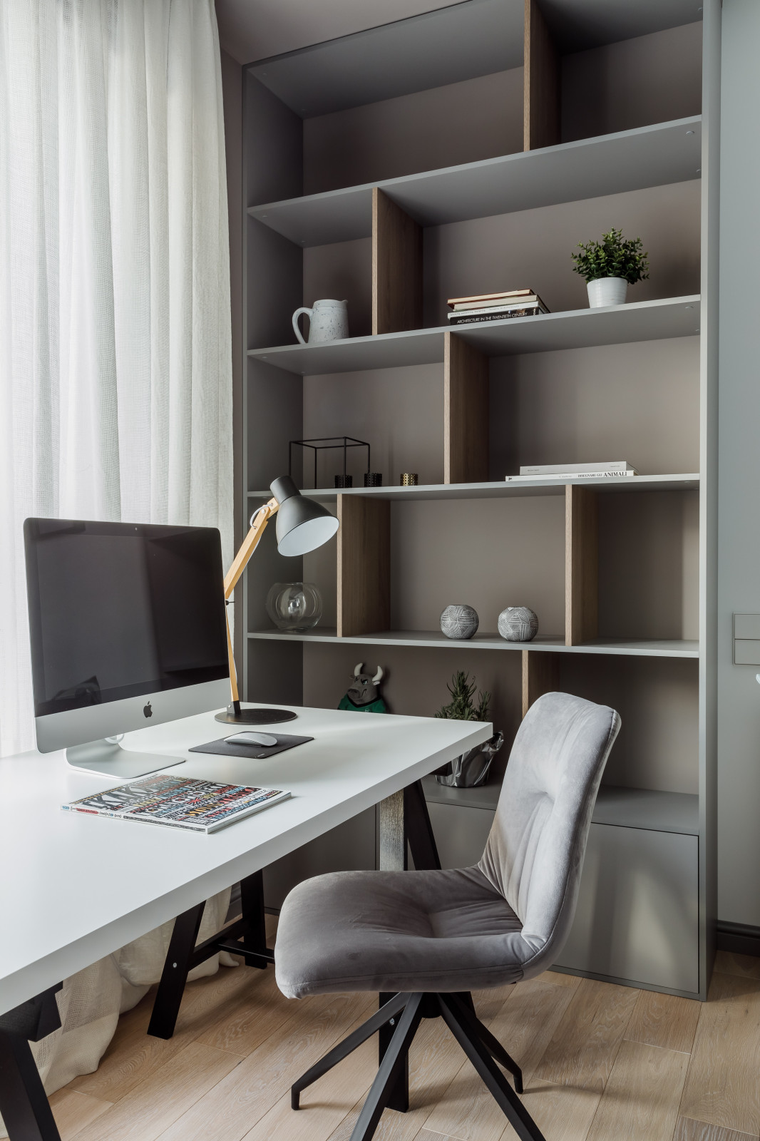 Проект "Квартира в серых оттенках" дизайнера Алисы Свистуновой