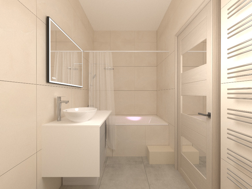 Дизайн и ремонт однокомнатной квартиры (м. Котельники)