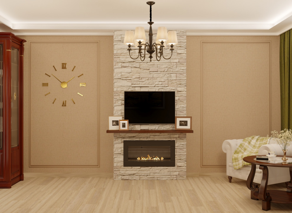 Визуализация гостиной