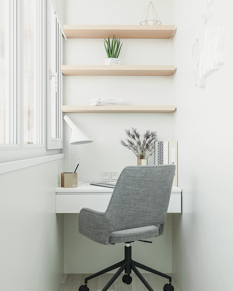 Рабочее место на балконе