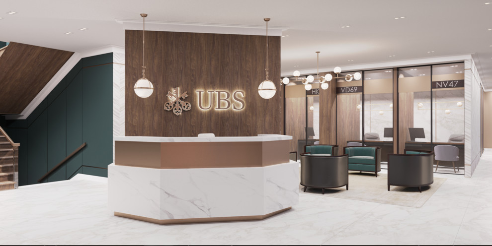 Обложка проекта: Интерьер банка