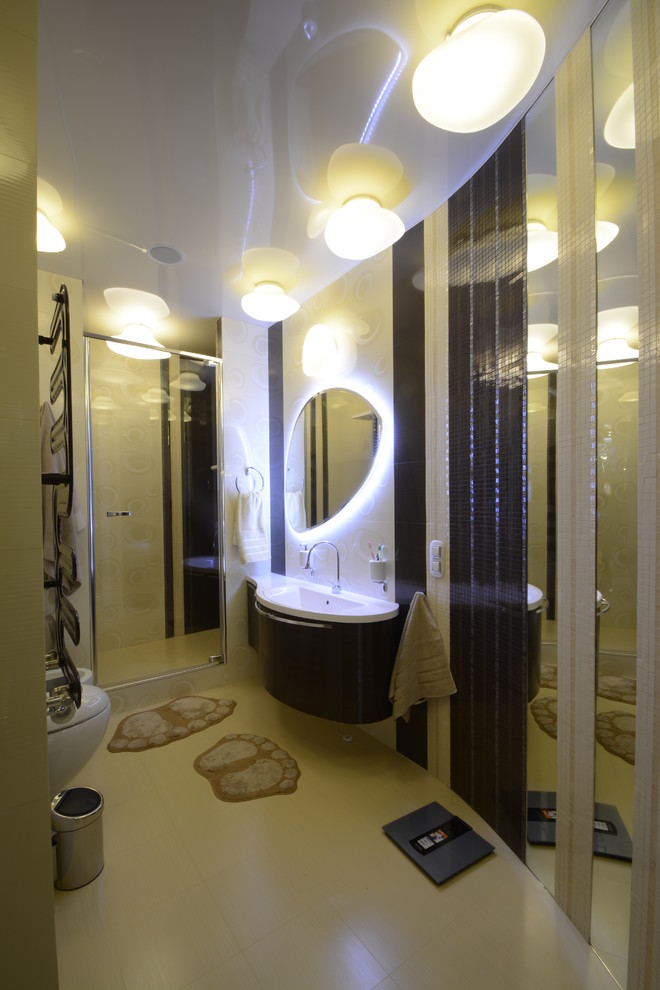 Проект частой квартиры "Стеклянный твист"