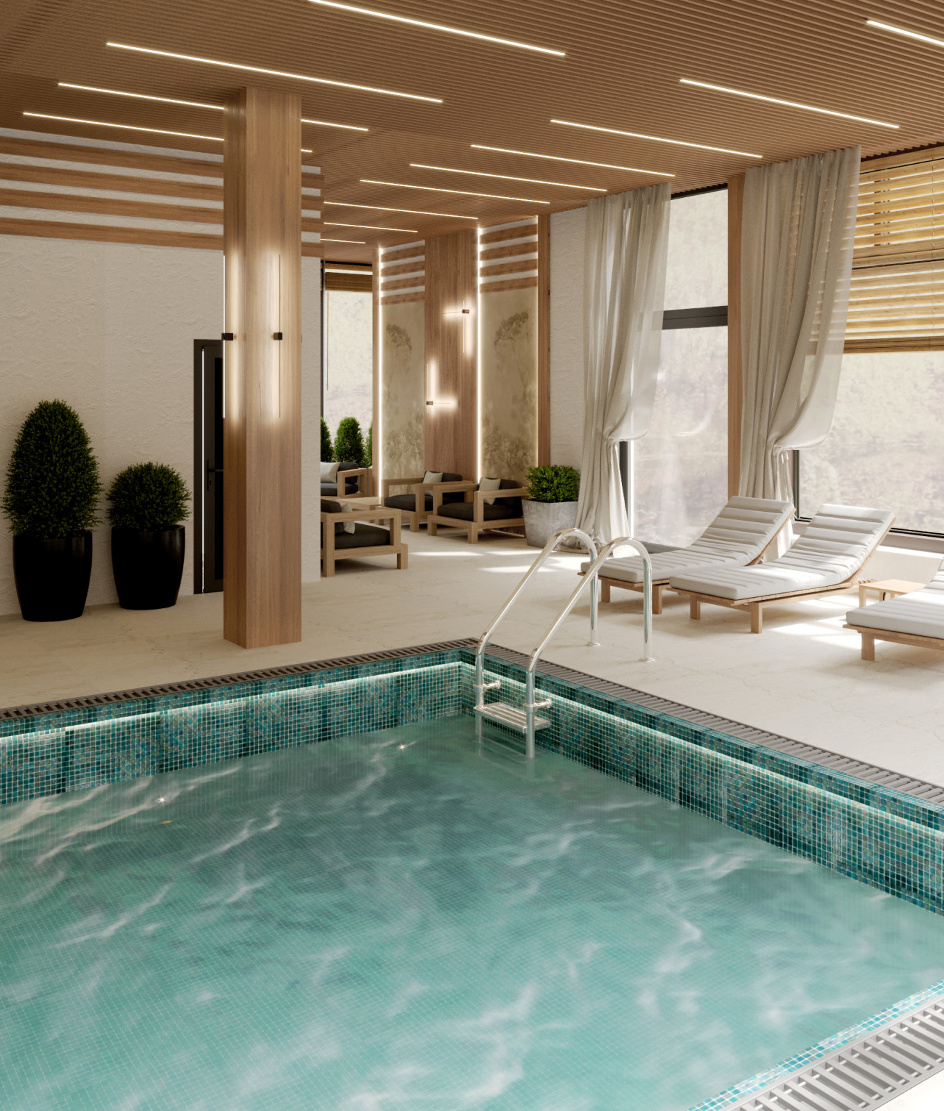 Зона крытого бассейна, Германия