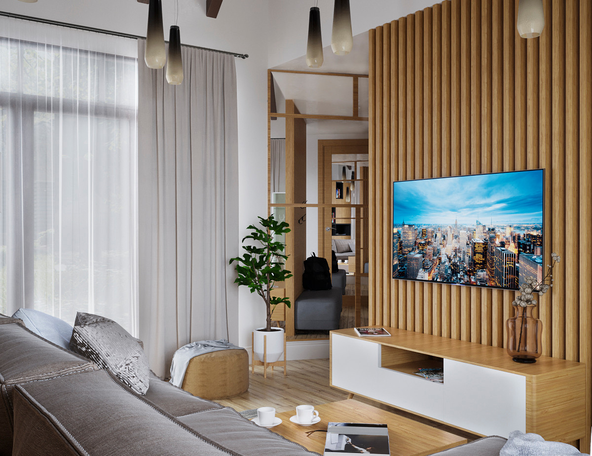 Гостиная в частном доме в Испании