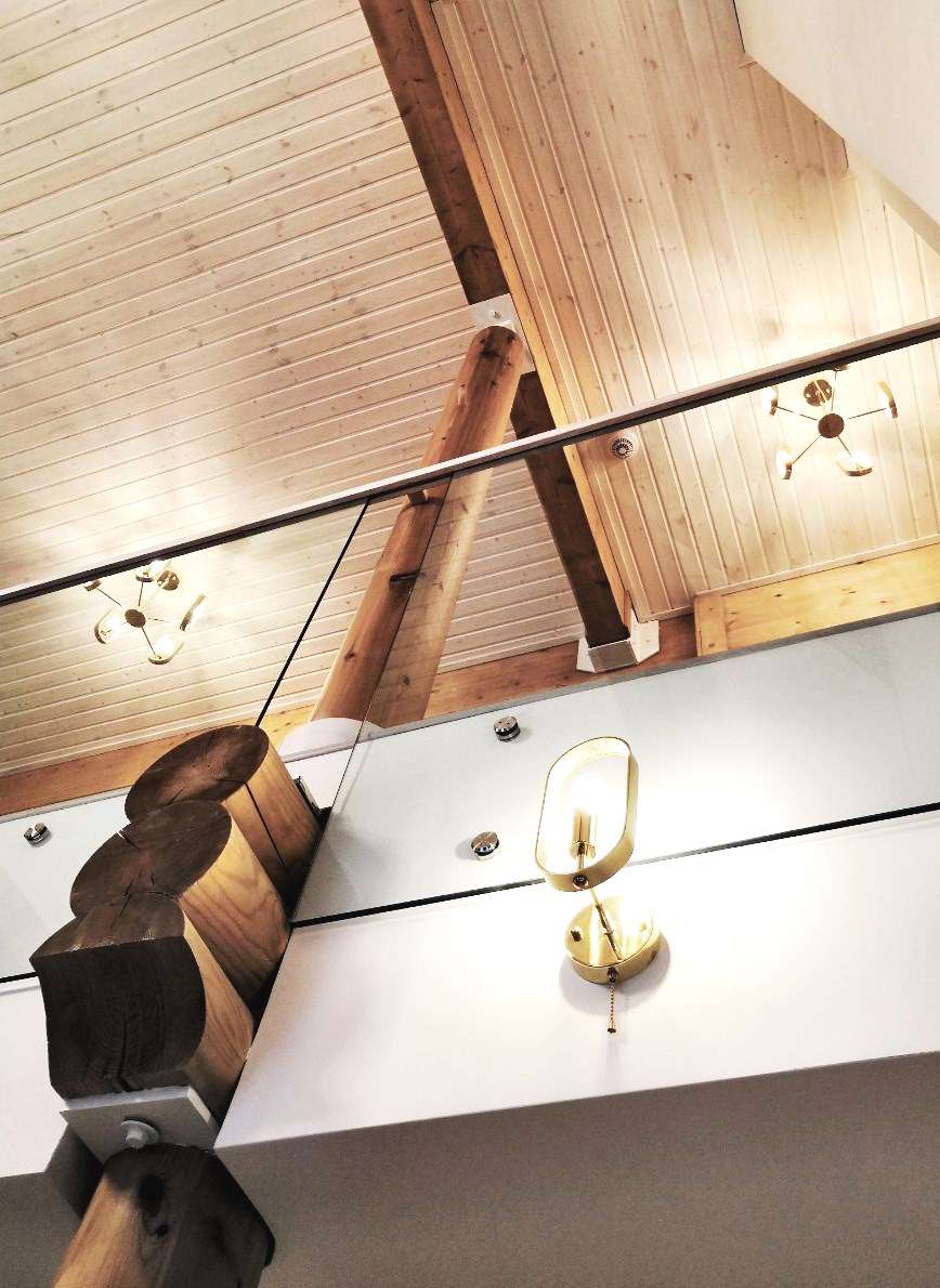 Деревянный дом в современном стиле