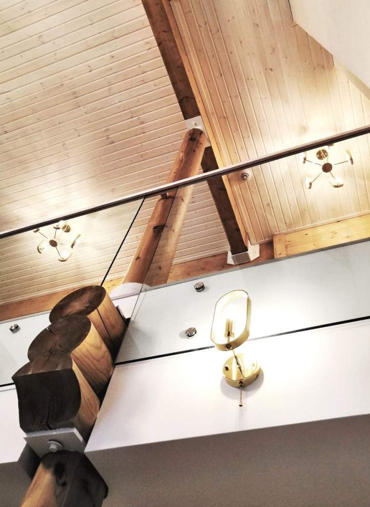 Деревянный дом в современном стиле