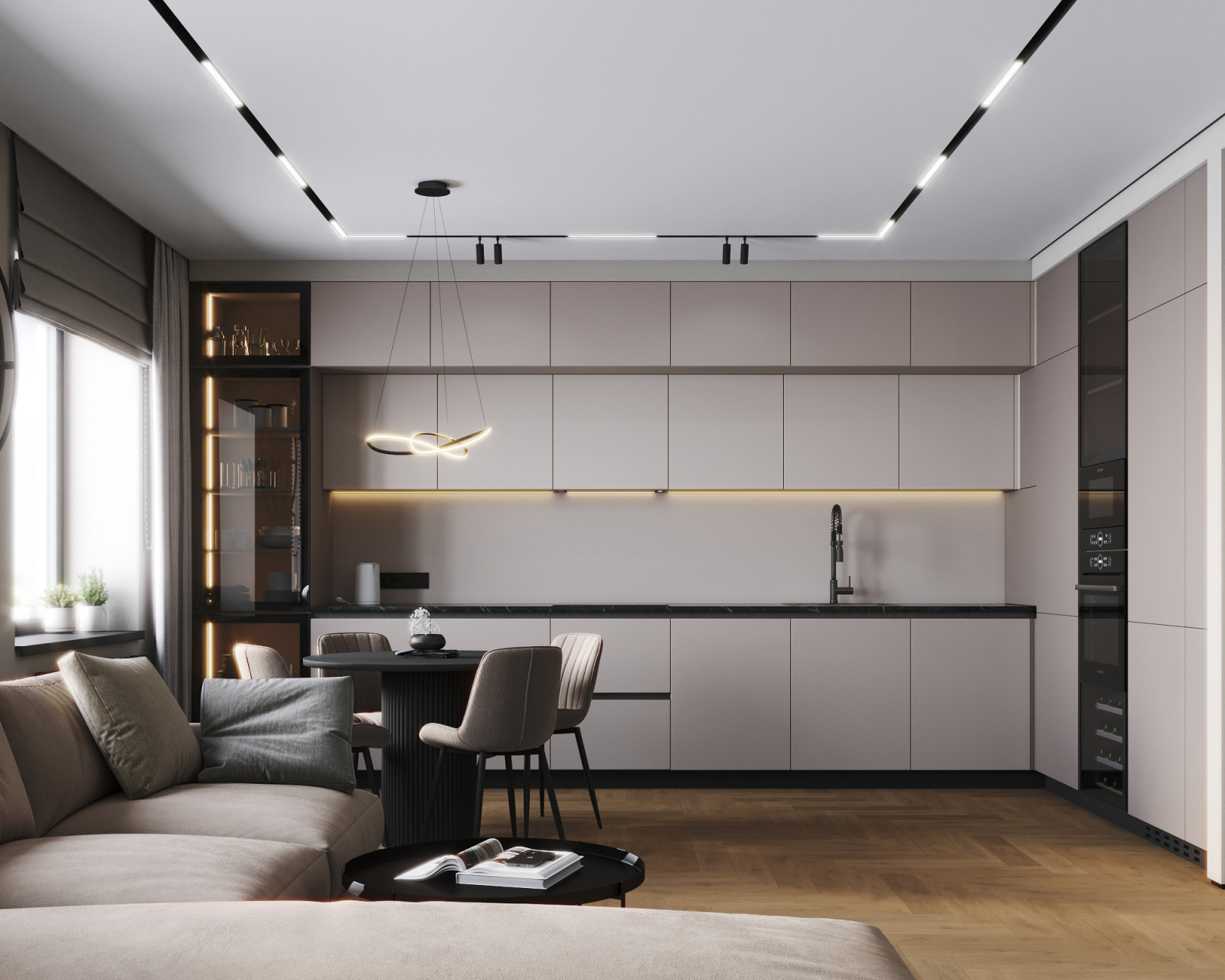 Обложка проекта: 3х комнатная квартира в Нижнем Новгороде.