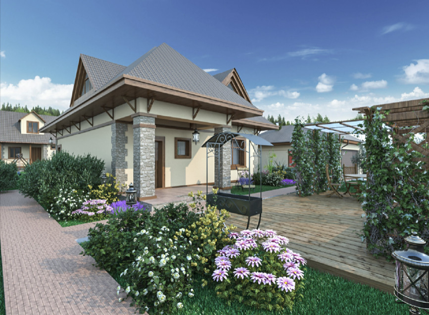 Обложка проекта: Ландшафтный дизайн в г. Чехов