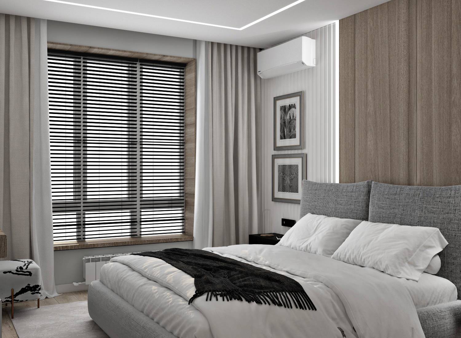 Современный дизайн квартиры 90м2